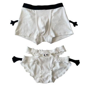 Magnetic Hand in Hands Matching Underwear for Couples with Bikini Panties and Boxer Shorts Underpant Valentines Day Gift