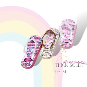 BigBoxPH Kids Character Rubber Slippers: Boys & Girls 1-10 Years Old