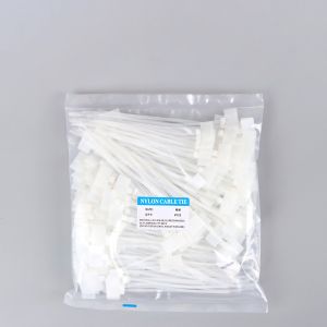Set 100 Dây Rút nylon Kèm Thẻ Nhựa Đánh Dấu Tự Khóa Dây Cáp-NIEVE