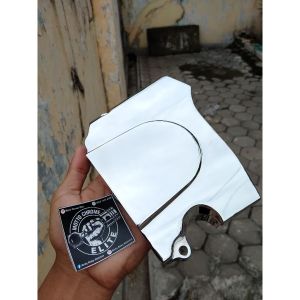 Tutup ger Ger Gear Depan megapro lama Original CHROME CELUP