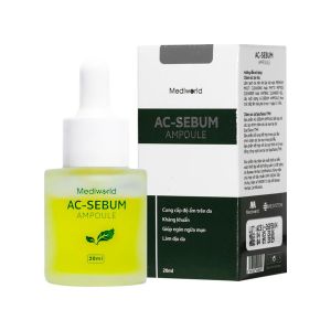 Serum hỗ trợ chăm sóc và ngăn ngừa mụn Mediworld AC-Sebum Ampoule