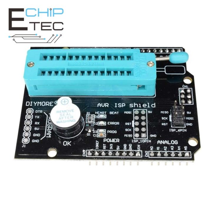 1 cái AVR ISP lập trình mở rộng mặt nạ mô-đun bảng mạch cho các Arduino ...