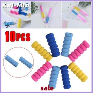 Kui-Min 10 Pcs Soft anti-slip pen sleeve for painting tools drill pen grip