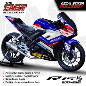 Decal R15 V3 Full Body Stiker R15 V3 Full Body Dekal R15 V3 Mandalika Variasi Stiker R15 V3 Full Body Stiker R15 V3 Full Body Dekal R15 V3 Mandalika Variasi