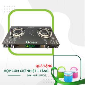 [TẶNG HỢP CƠM] Bếp Gas Hồng Ngoại Cao Cấp Mặt Kính Cường Lực An Toàn - Tiết Kiệm Gas