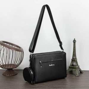 WENKENBAGS # 8815 KOREAN FASHION 2N1 SLINGBAG AND CROSSBODYBAG LEATHER MATERIAL FOR MEN