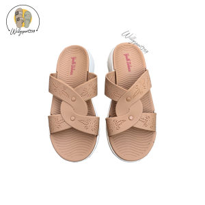Sandal Perempuan Selop Silang Jelly Trendi Anti Slip Fashion Kekinian Nyaman