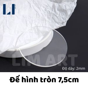 Đế Mica Trong Suốt Làm Mô Hình- Trang Trí Sử Dụng Keo Kem- Thỏa Sức Sáng Tạo LIM ART