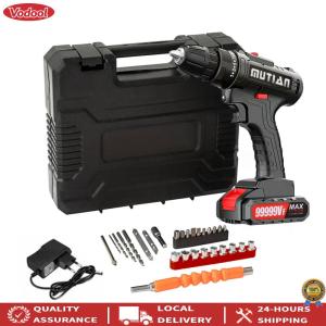 [New] All-in-One 28 in 1 Cordless Drill Set with Variable Speed and Compact Design for Furniture Building and Maintenance