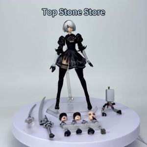 Figma # 643 Mô hình nhân vật hành động Yorha 2B PVC có khớp cử động đồ chơi mô hình sưu tầm búp bê trang trí bàn làm việc mô hình anime Yorha 2B quà tặng ngày lễ