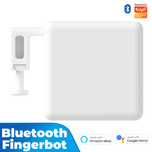 SMATRUL Smartlife/Tuya Wireless Switch Bot Smart Bluetooth Finger Robot Fingerbot Switch Button Pusher Smart Life App Voice Control for Alexa Google Assistant