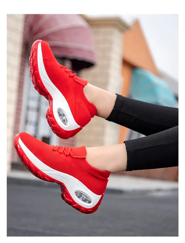 Hot Seller Lace Up Black Rubber Leisure Shoes For Women Low Cut - Main Image