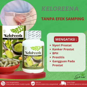 KELOREENA - Obat Nyeri Prostat Kanker Prostat BPH Prostitis Gangguan Pada Prostat ORIGINAL 100%