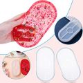 Mold Resin Coaster Oval/Cetakan Resin Coaster Oval/Oval Coaster Mold/Resin Epoksi Bentuk Oval. 