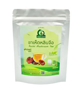 ชาเห็ดหลินจือ ตราไร่กฤติยา (Reishi Mushroom Tea)