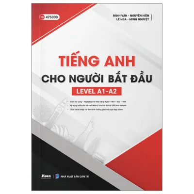 Fahasa - Sách - Tiếng Anh Cho Người Bắt Đầu - Level A1-A2