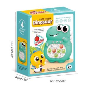 Máy chơi game pop it điện tử 7 chế đọ -999 level - phím bom pop it phím bom thỏ và popit chó hoàng gia corgi