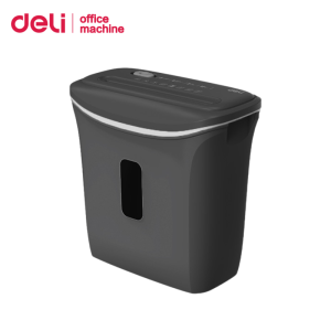 Deli เครื่องทำลายเอกสาร 10 /12/17/20 ลิตร เครื่องย่อยกระดาษ เครื่องทำลายกระดาษ ขนาด A4 5/6/8/10 แผ่น อุปกรณ์สำนักงาน Paper Shredder
