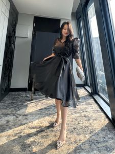 ( VM ) - 9019# Dress Pesta / Dress Fashion Wanita