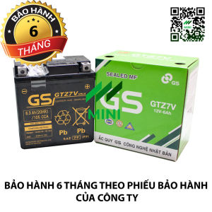 Bình ắc quy khô GS MF GTZ7V (12V-6Ah)