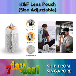 K&F Camera Lens Pouch (Size / Height Adjustable)