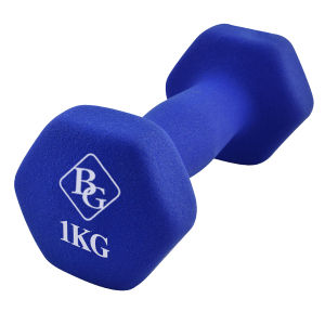 BG SPORT Dumbbell Neoprene Rubberized Alat Olahraga Fitness Q-304 1-5kg 1pcs