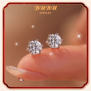 100% original Italian 92.5 sterling silver ring woman Moissanite Brick White Sapphire Six Claw Wedding Ring/Adjustable