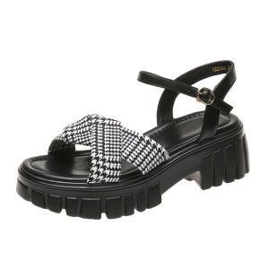 TERLARIS Sandal Tali Wanita Hak Tinggi Import Bahan Karet Korea Bisa COD GRATIS ONGKIR