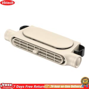 【Ready】【Vktech】USB Car Headrest Cooling Air Fan 3 Speeds Adjustable Car Seat Headrest Fan Air Cooling Fan for Front Rear Seat Passenger