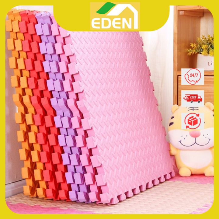 Thảm Xốp Ghép lót sàn miếng dày vân khế, vân gỗ trải sàn phòng khách ...