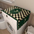 Fully Automatic Platen Washing Machine Cover Waterproof Prevent Bask In Cotton And Linen Universal Dustproof Towel Sets Of Refrigerator Microwave Oven. 