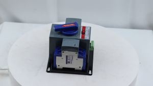 Sacesr Dual Power Automatic Transfer Switch Dual Power Generator Changeover Switch 50HZ/60HZ (GCQ2-63/2P Blue) 8K3Q7