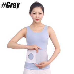 1Pcs Ostomy Hernia Belt Stoma Support Ostomy Hernia Belt for Colostomy Bag Abdominal Binder Lower-Waist Support Belt for Men & Women