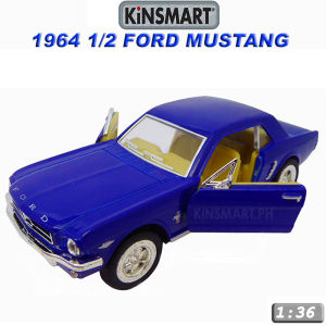 Kinsmart 1:36 Ford Mustang Pullback Diecast Vehicles Toy Car (13879) Raion Collectible Toys for Boys and Toys for Kids