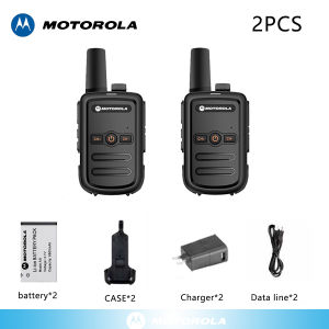 Buy 1 Take 1 Motorola C51 two way radio Walkie Talkie long range 10KM UHF 400-470MHz high capacity 12000mAH Portable Mini radio 16 Channels High Power 5W Walkie-Talkies USB charging Waterproof/dustproof IP54 Suitable for