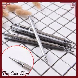 [The Cici Shop] 0.5/0.7mm Metal Mechanical Automatic Pencil For School Writing Drawing Supplie