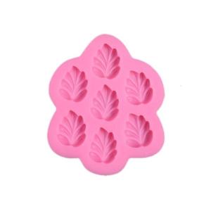 Lá đậu xanh bánh khuôn bánh ngọt bánh fondant cấp Khuôn Silicone dụng cụ làm bánh kẹo mềm sô-cô-la khuôn