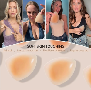 Nipple Cover Ups Waterproof Silicone Nipple Pasties Adhesive Bra