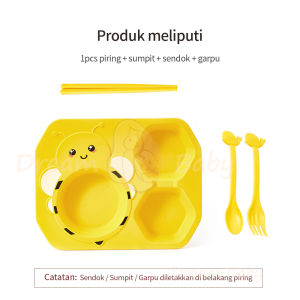 DreamBaby Mangkok piring makan anak Peralatan makan anak bayi BPA FREE
