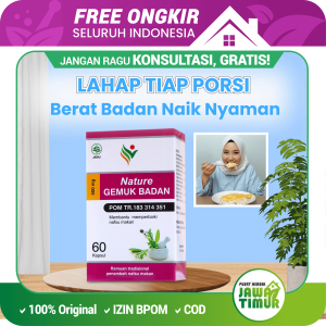 Penambah Nafsu Makan Penggemuk Badan BINASYIFA BPOM 100% Original Aman Untuk Dewasa Dan Anak-Anak