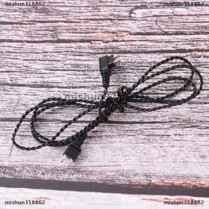 mishun318862 1pc standard 2pin cable for body aids hearing aid receiver wire cord