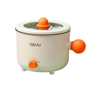 Electric Pot Portable 1.8L Multi-Function Non-Stick Cooker Fast Heating Compact Design for Dorms Office & Travel