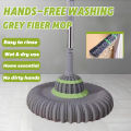 Self Wringing Twist Mop 360 Spin Microfiber Mop Household Floor Cleaning Easy to Use and Store. 