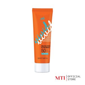 แท้/ส่งไว MTI ครีมกันแดดสูตรน้ำ SPF50PA+++ ทาทับเมคอัพได้ เนื้อครีมบางเบามากๆ เกลี่ยง่าย ซึมไว ไม่เป็นคราบระหว่างวัน