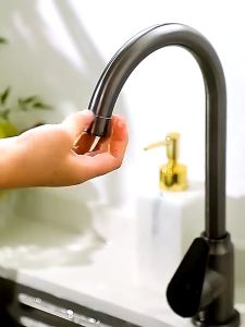 Universal 360 Degrees Rotatable Faucet Filter / Retractable Adjustable Flexible Tap Extender Bathroom PAZU