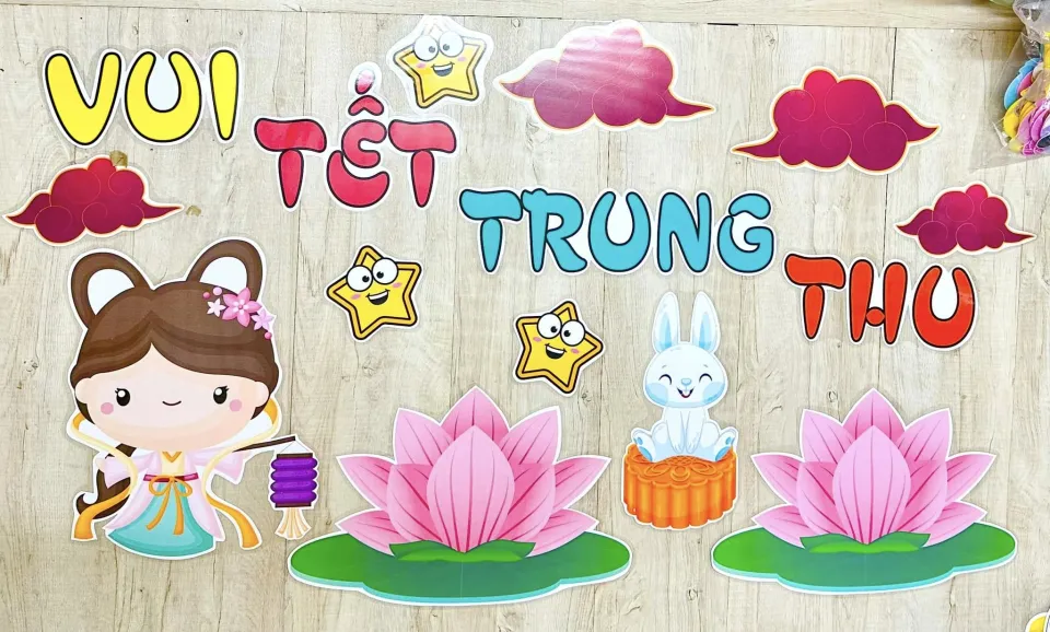 4. Trang Trí Trung Thu Tại Quán Cafe Và Nhà Hàng