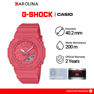 Jam Tangan Wanita Casio G-Shock GMA-P2100-4A Red Dial Red Resin Band