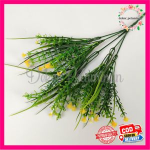 Aksesoris Bunga Lucky Star Cabang 5 Bahan Rangkaian Bunga Baby Breath PIkok Gypsophilia Dekorasi Rumah Dan Pelaminan