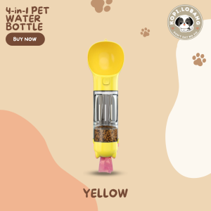 ✅[SG] 4-in-1 WATER BOTTLE FOR DOG AND CAT ★ FREE Enrichment Tips & Ideas e-Guide Worth $7★ Convenient ★ SG Stock ★ Kopi Lobang ★ For Dog Cat ★ Perfect for Gift