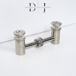 Sayap / Spider Tiang Railing Kaca Solid Stainless Steel 304 (Glass Fitting) (Tangan)(Braket Tiang Railing)